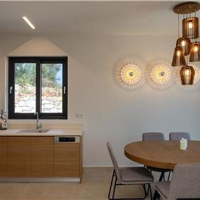  3 bedroom stone villa with pool & seaview, near Acharavi, sleeps 6